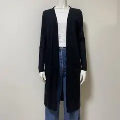 美品✨　qualite カリテ　シースルー　カーディガン　ロング　春夏　薄手