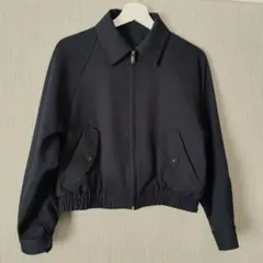 ネイビー ブルゾン