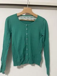 earth music and ecology ニットカーディガン　グリーン