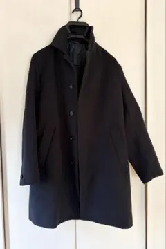 INHERIT 黒 チェスターコート　Mサイズ