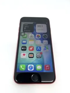 iPhone SE2 128GB SIMフリー 赤 バッテリー74%