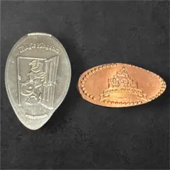 【海外限定】Magic Kingdom スーベニアメダル2枚セット