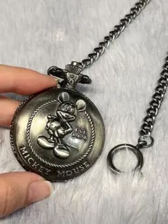 【ディズニー】ミッキー 懐中時計 レトロ ジャンク