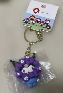 サンリオ　ミャクミャク　なりきりキーホルダー　クロミ