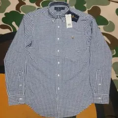 新品未使用 POLOポロラルフローレン　ボタンダウン　ギンガムチェックシャツ長袖