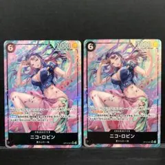 op12-087 ニコ・ロビン sr パラレル 4枚 - メルカリ