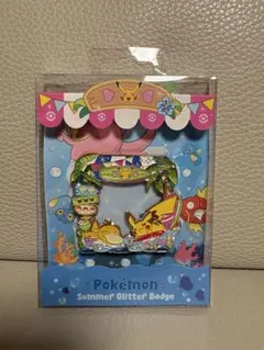 【韓国限定】ポケモン 釜山限定 グリッターピンバッジ 2種セット 韓国限定】ポケモン 釜山限定 グリッターピンバッジ コダック
