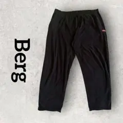 Berg 長ズボン イージーパンツ アウトドア カジュアル (O) ブラック