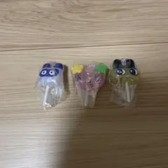 たまごっち カラフルキャンディチャーム まめっち ふらわっち　ますくっちセット