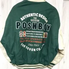 POSH BOY ポッシュボーイ ヴィンテージ　袖レザー　スタジャン