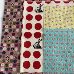 おまけ付き【注意書き】２枚セット⭐︎nunokara⭐︎古家悦子⭐︎コスモテキスタイル