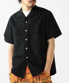 【sin_69様専用】　BEAMS PLUS / コットン リネンオープンカラー