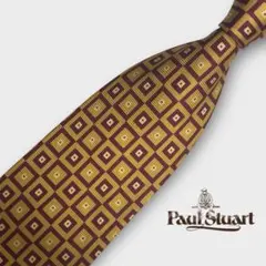 Paul Stuart 高級SILKネクタイ ポールスチュアート mn549のサムネイル