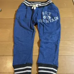 デニムダンガリー　パンツ　120cm スウェット　デニムアンドダンガリー