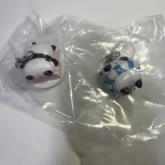 たれぱんだ　マスコットチャーム　めじるしアクセサリー すあま 浮き輪