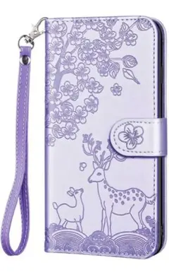 Sony Xperia Ace II 手帳型 鹿 革 エクスペリアAce2ケース