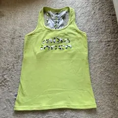ミカノ ミカラスセ ライムグリーン タンクトップ