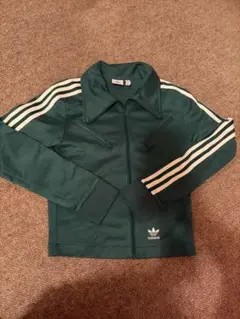 adidas/ミラノ限定 トラックジャケット/M/グリーン×ホワイト - メルカリ