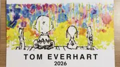【非売品】TOM EVERHART 2026 壁掛けカレンダー