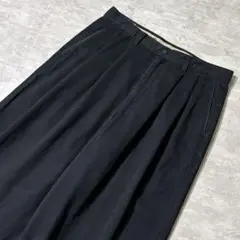 ち*む様 90s DOCKERS 2タック ワイド チノパン ブラック W33