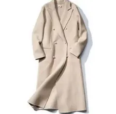 【美品】MADISONBLUE　パール　ロングコート　ライトベージュ MADISONBLUE - 新品タグ付き✨️定価15万 マディソンブルー パール