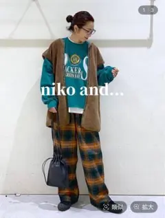 ニコアンド niko and... コラボ