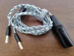 美品Hedacabl HD-04 ヘッドホンケーブル デュアル3.5mm XLR - メルカリ