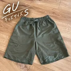 GU ハーフパンツ カーキ Sサイズ