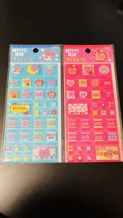 【新品正規品】BETTY’S BLUE ベティーズブルー タイルシール2種セット