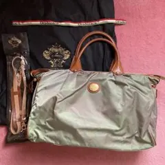 大幅値下げ！美品◎オロビアンコ　大容量2way　ショルダーバッグ　トートバッグ