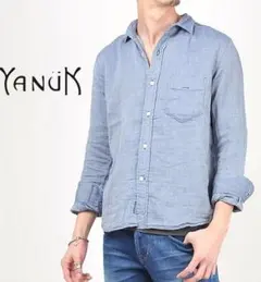 YANUK 長袖シャツ ライトブルーのサムネイル