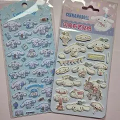サンリオ　海外ライセンス　シナモ　シール