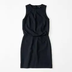 Banana Republic ノースリーブワンピース ブラックのサムネイル