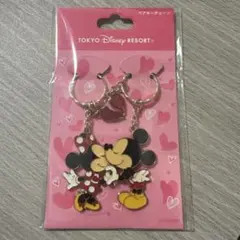 【プレゼント】東京ディズニーリゾート ミッキー & ミニー ペア キーチェーン