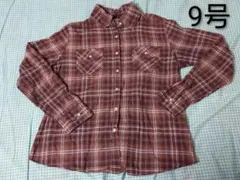 チェックシャツ ブラウン シャツ
