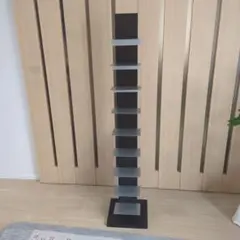 オークス AUX ブックタワー ハイタイプ L51DA ダーク 9段 本棚 縦型
