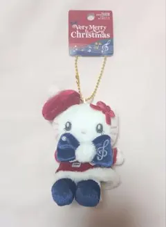 USJ 限定 ハローキティマスコットキーチェーン クリスマスキティちゃん