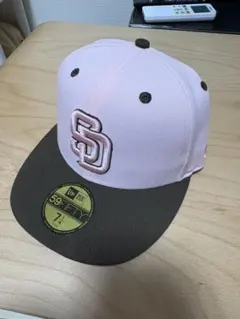 新品 NEWERA SD サンディエゴ ベージュ ニューエラ キャップ MLB