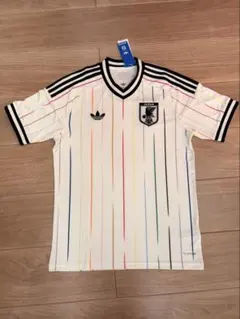 ゆ*ぅ様 adidas サッカー日本代表 アウェーユニフォーム Mサイズ 