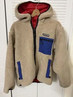 【未使用】ALTUS アルタス　ボアフリース　ジャケット ベージュ　ナイロン