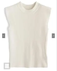 ノースリーブハイネックニットトップス グレイル kz225