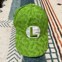 ルイージ迷彩キャップ