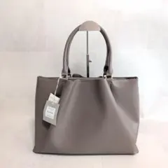 【新品タグ付き】 スクラップブック グレージュ A4トートバッグ