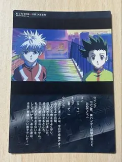 2026年最新】hunter×hunter カードダスの人気アイテム - メルカリ