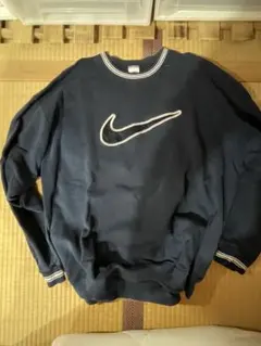 90s NIKE スウェット ネイビー XXL