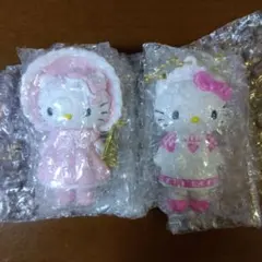 ハローキティ　ハローキティ展　シークレットマスコットチャーム　フリル　ウェイター