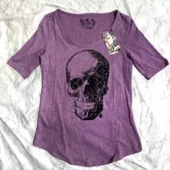 VOLCOM Tシャツ　スカル　ドクロ　髑髏　y2k Darkcoreのサムネイル