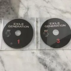 EXILE GENERATION DVD Vol. 1 & 3 セット