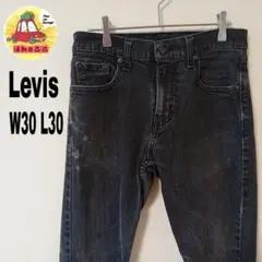 USA古着 Levis ブラックデニム　ジーンズ　W30L30
