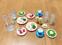 【初期】シルバニアファミリー 森のキッチン ディナーセット